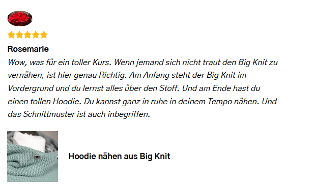 Big Knit Bewertung 3