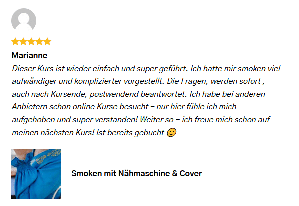Bewertung Smokkurs1