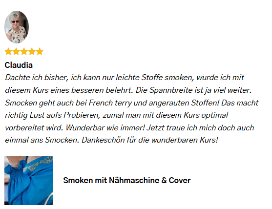 Bewertung Smokkurs2