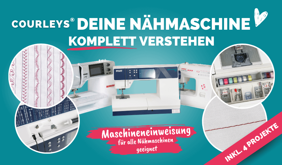 Basiswissen zur Naehmaschine inkl. 4 Projekte kompr