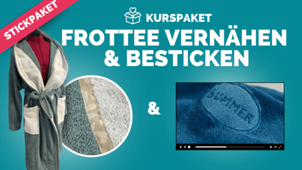 FROTTEE vernaehen besticken kompr