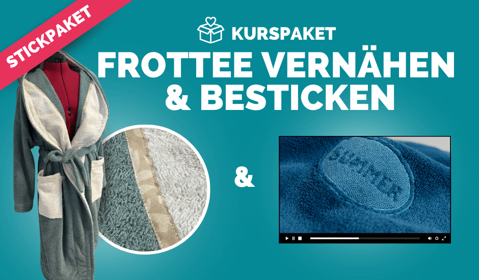 FROTTEE vernaehen besticken kompr
