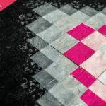 Patchwork bargello kompr