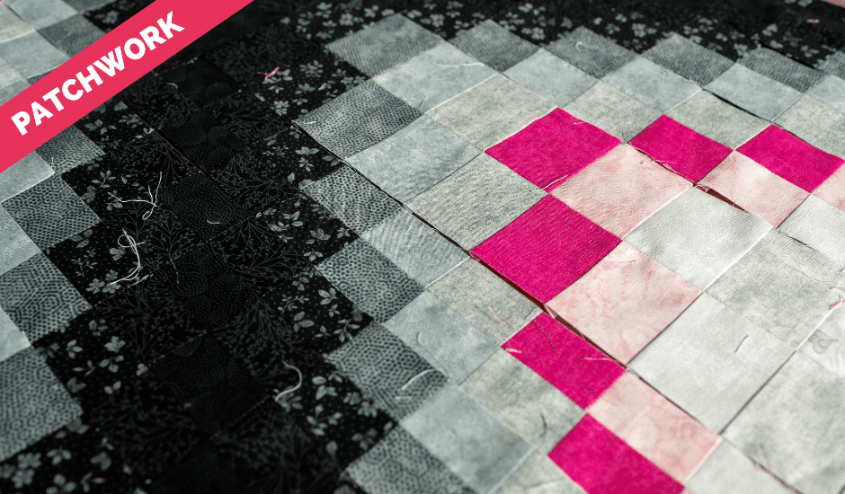 Patchwork bargello kompr