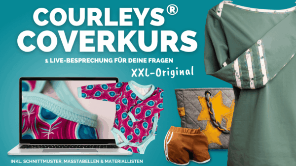 Artikelbild coverkurs ohne module Schnittmuster Masstabellen Materiallisten