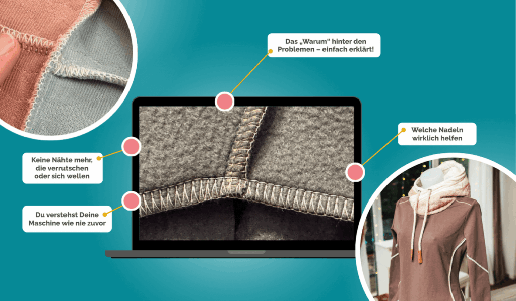 Dicke Lagen mit der Overlock (3)