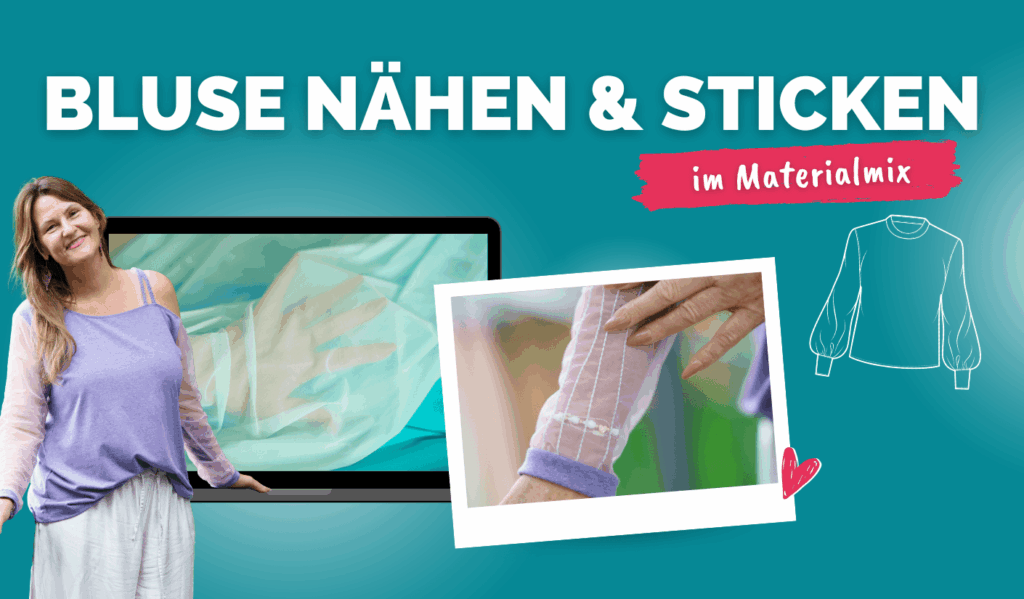 Artikelbild Bluse Nähen Sticken kompr