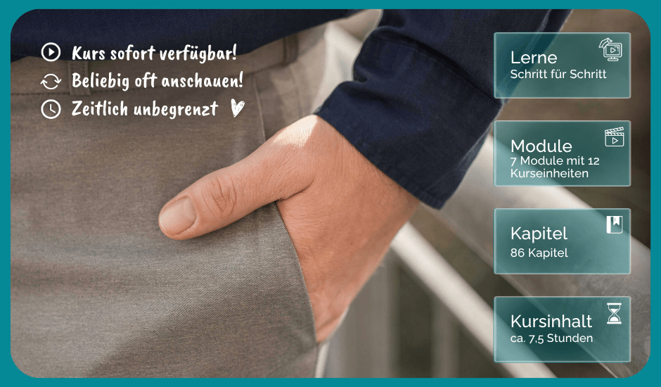 Die Hose wie vom Profi Modulanzahl kompr