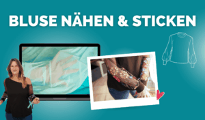 Artikelbild Bluse Nähen Sticken kompr Artikelbild Bluse Nähen Sticken kompr
