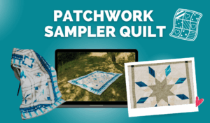 Artikelbild Patchwork Sampler Quilt kompr Artikelbild Patchwork Sampler Quilt kompr
