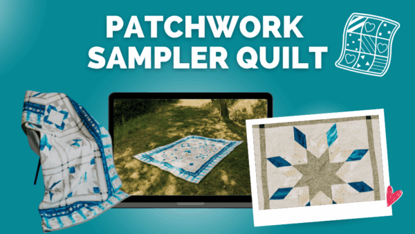 Artikelbild Patchwork Sampler Quilt kompr