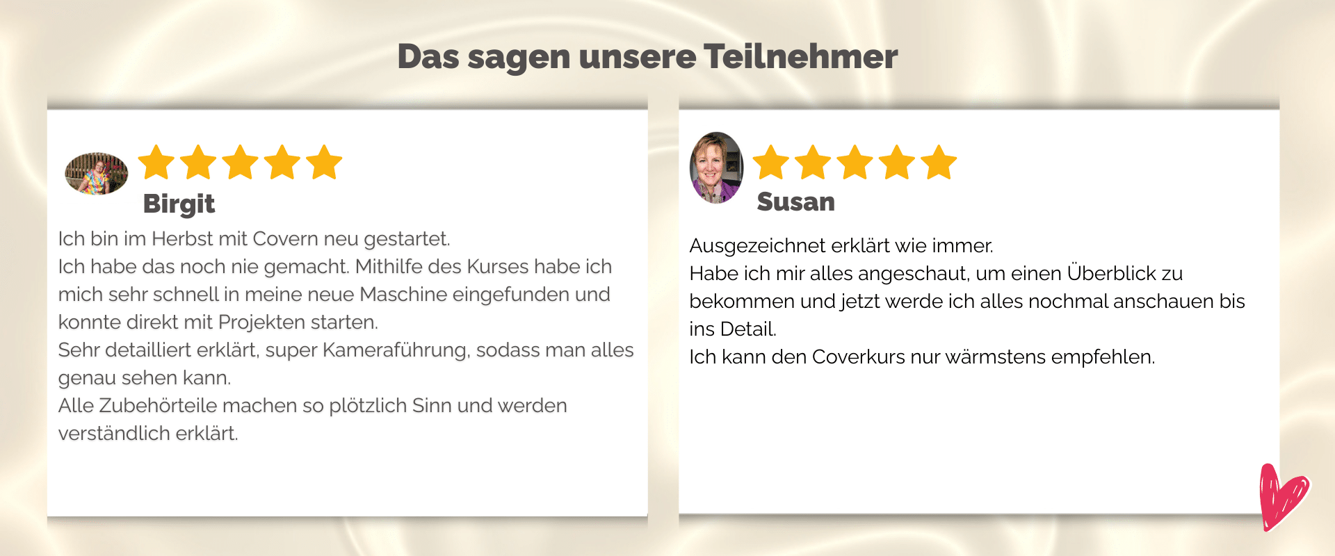slide 1 Coverkurs Kundenbewertungen