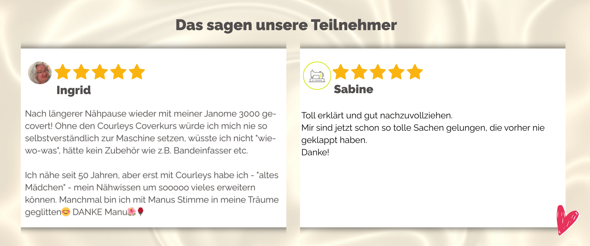slide3 Coverkurs Kundenbewertungen
