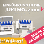 Artikelbild Einführung in die Juki MO 2000 ABGEBOT verlaengert kompr