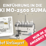 Artikelbild Einführung in die Juki MO 2500 Angebot verlängert kompr