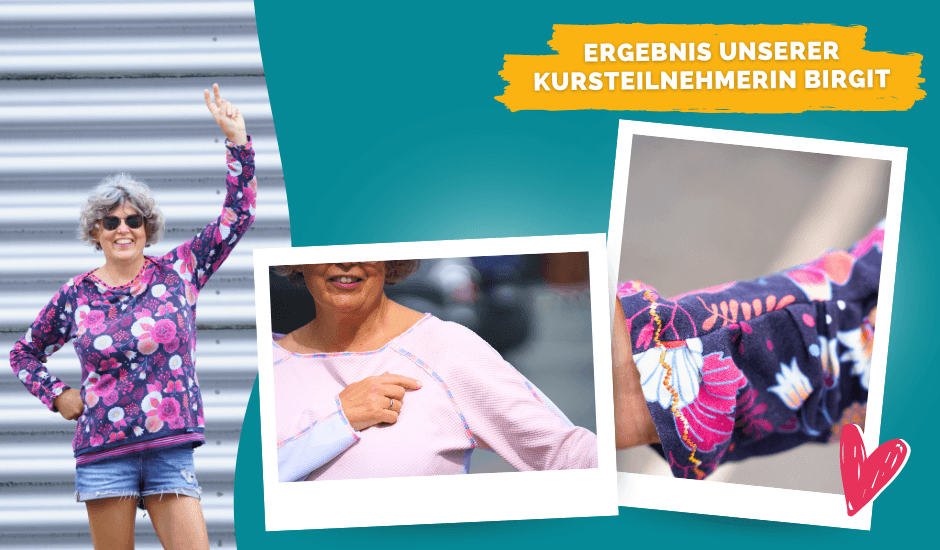 Galeriebild Shirt mit Amerikanischem Ausschnitt Teilnehmerergebnis kompr