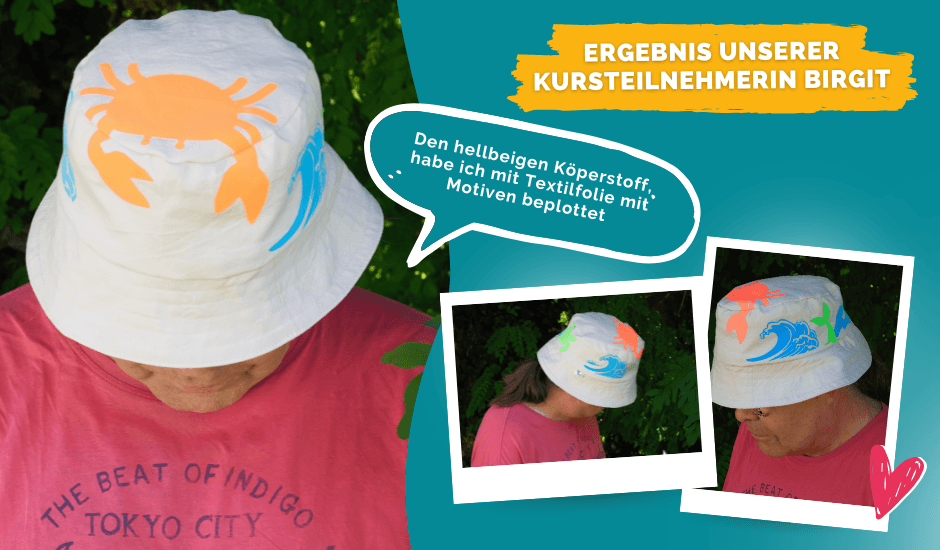Sommerhut Timo Teilnehmerergebnis birgit kompr